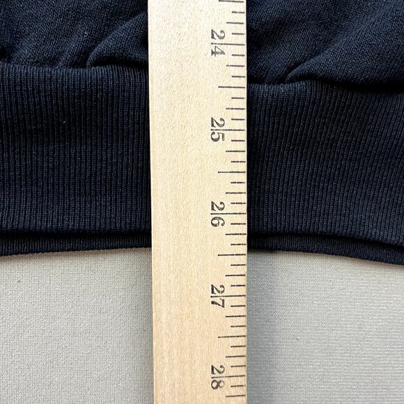 Vintage Minnesota Vikings Sweatshirt Adult Medium Black Logo 7 NFL Three Deep - Picture 11 of 12